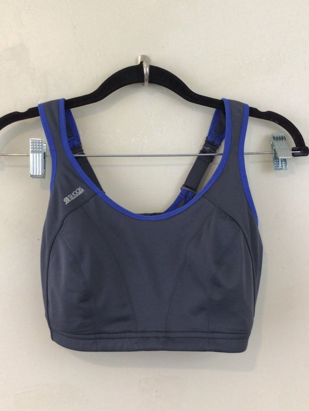 Shock Absorber Blue and Gray Sports Bra